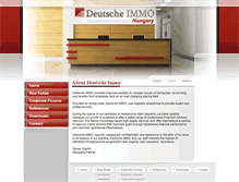 Tablet Screenshot of deutsche-immo.hu